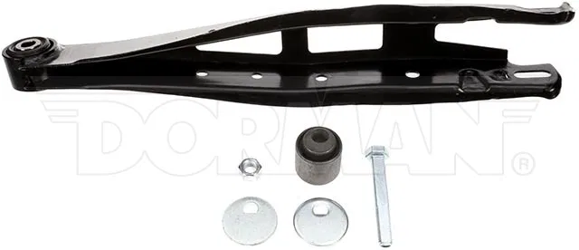545-247 – DORMAN Toe Arm, OE Replacement Steel Black Single With Bolt/ Nut/ Bushing/ 2 Washers